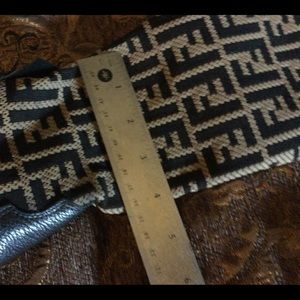 Thigh high Fendi monogram boots